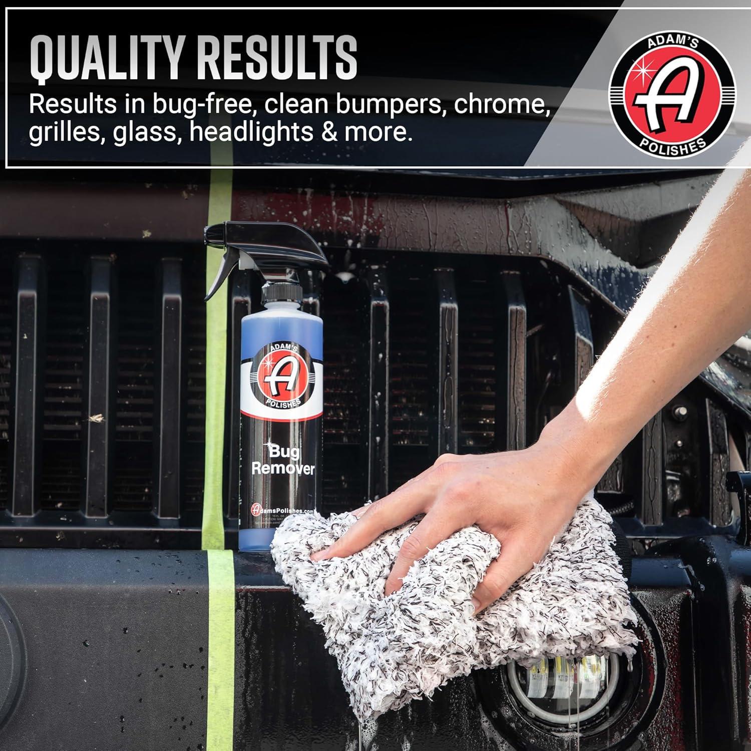 imageAdams Bug Remover Gallon Effectively Remove Contaminants From Car Paint Windows or Bumper Parts ampamp Accessories After Travel Road Trip Spray During Car Wash or Dry Dissolves On Contact16 Fl Oz Pack of 1