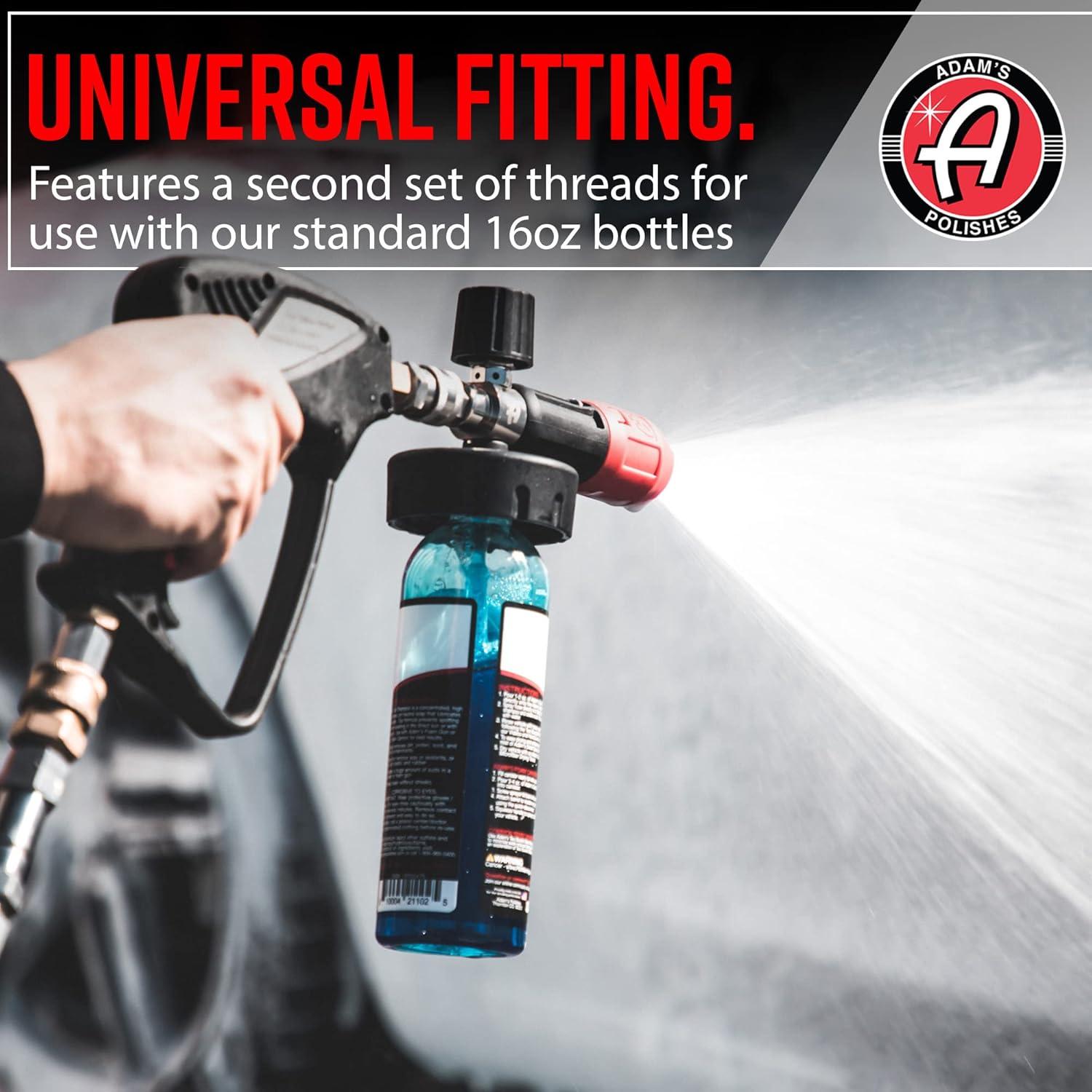 imageAdams Polishes Premium Foam Cannon ampamp Car Shampoo Bundle Custom Snow Foam Cannon Soap Sprayer for Car Wash Sprayer Cannister for Pressure Washer