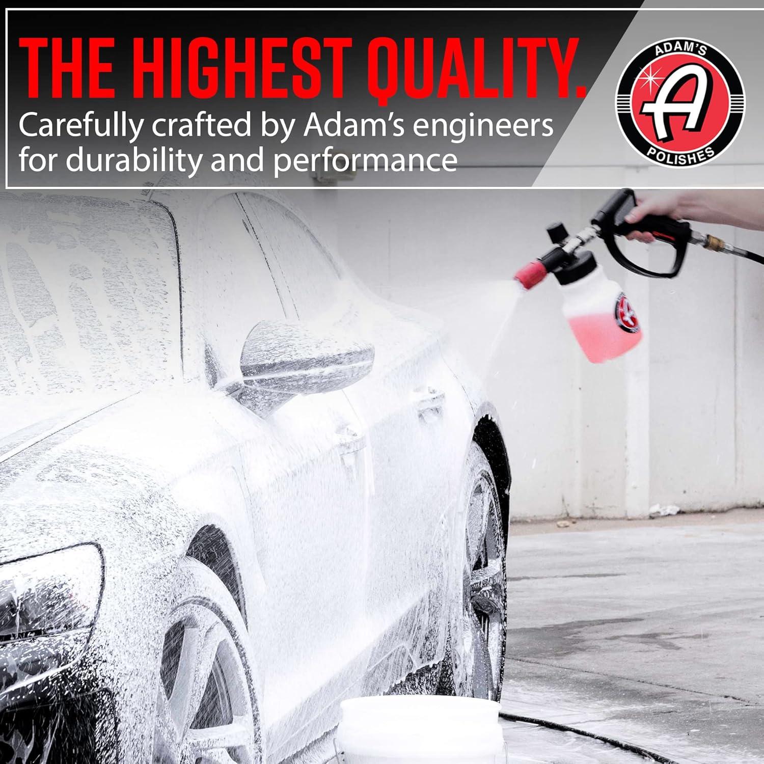imageAdams Polishes Premium Foam Cannon ampamp Car Shampoo Bundle Custom Snow Foam Cannon Soap Sprayer for Car Wash Sprayer Cannister for Pressure Washer