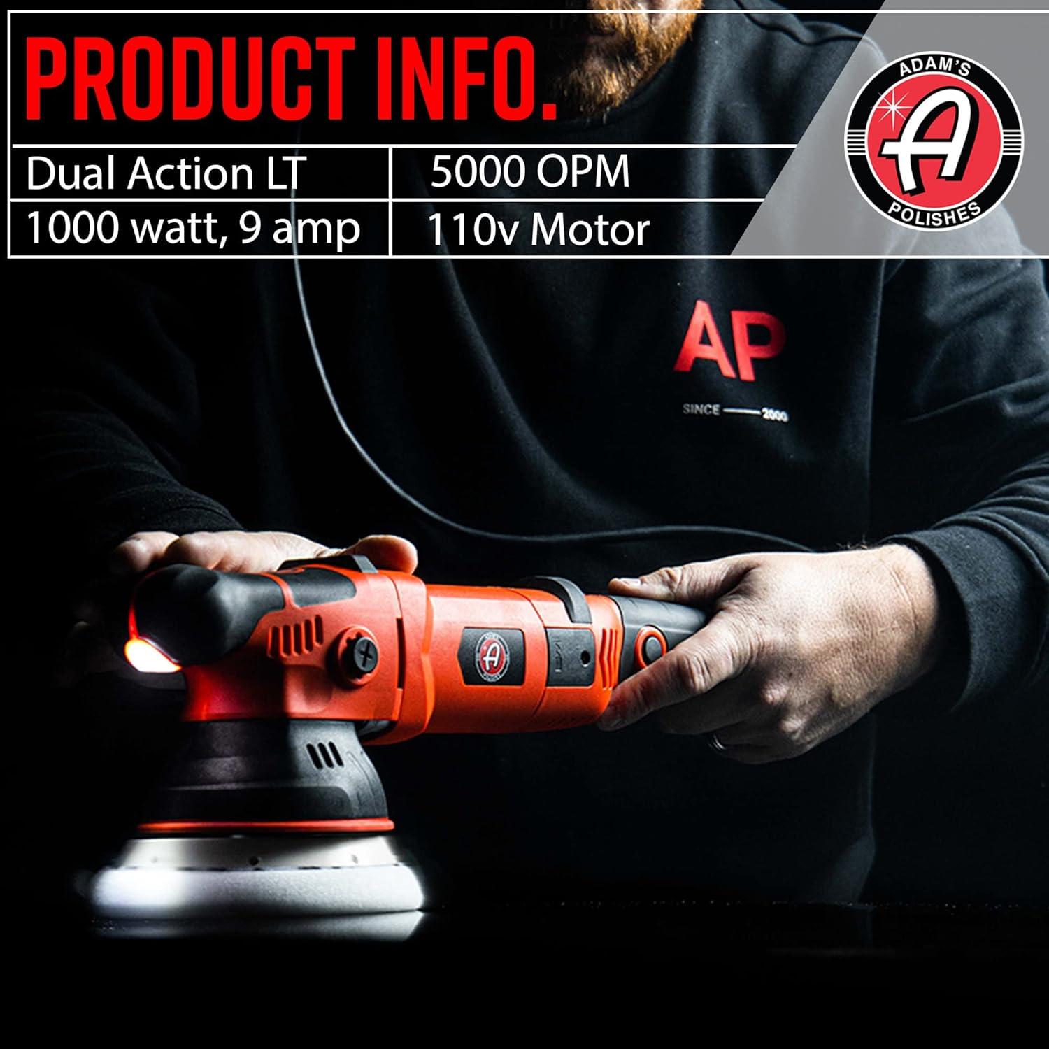 imageAdams Polishes SK Pro 15mm Car Polisher Kit 7 Item Professional Buffer Polisher for Car Detailing Use WCar Polish Polishing Compound or Car Scratch Remover Car Wash Clay Bar Ceramic Coating15mm Polishing Kit 7 Item