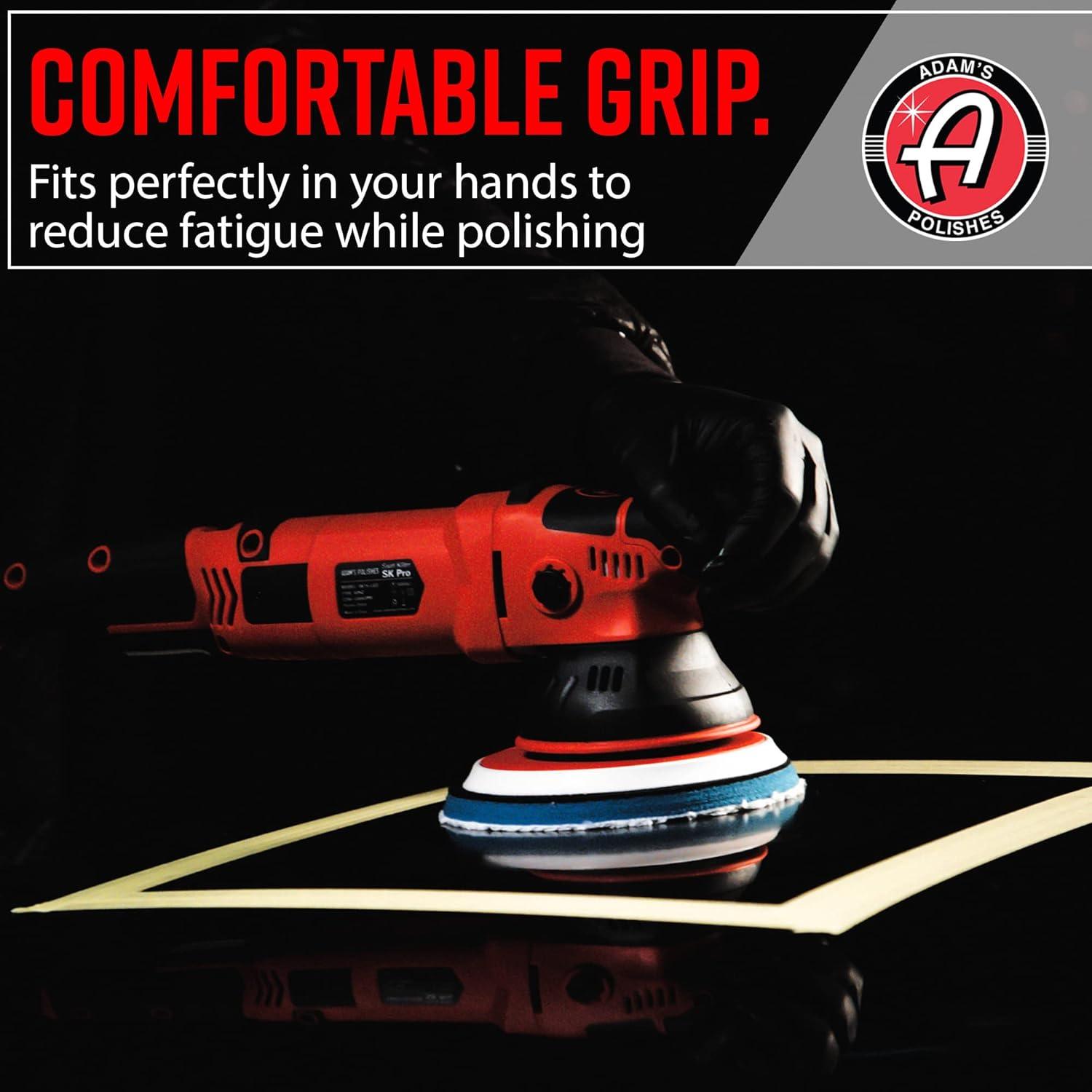 imageAdams Polishes SK Pro 15mm Car Polisher Kit 7 Item Professional Buffer Polisher for Car Detailing Use WCar Polish Polishing Compound or Car Scratch Remover Car Wash Clay Bar Ceramic Coating15mm Polisher 1 Item