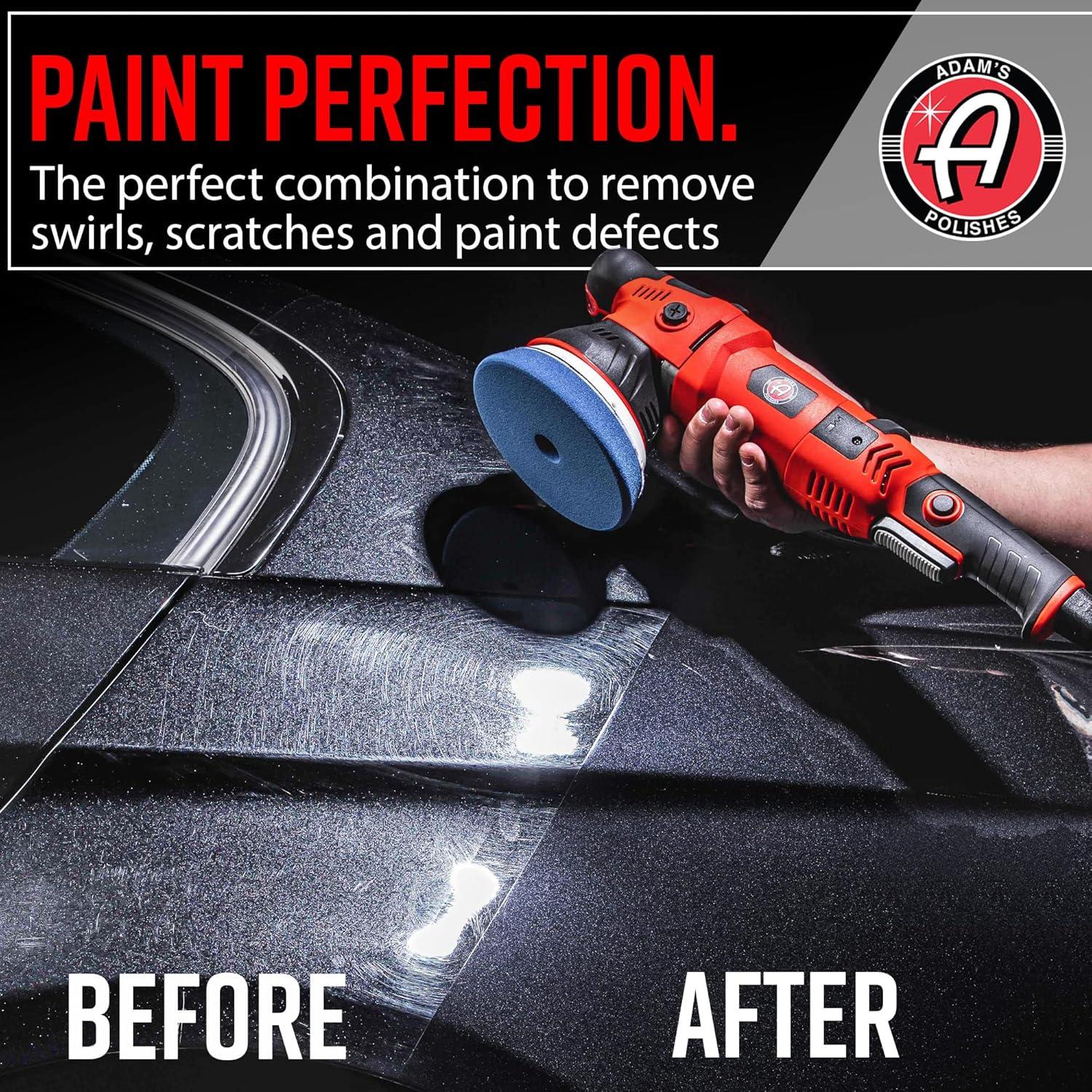 imageAdams Polishes SK Pro 15mm Car Polisher Kit 7 Item Professional Buffer Polisher for Car Detailing Use WCar Polish Polishing Compound or Car Scratch Remover Car Wash Clay Bar Ceramic Coating15mm Polishing Kit 7 Item