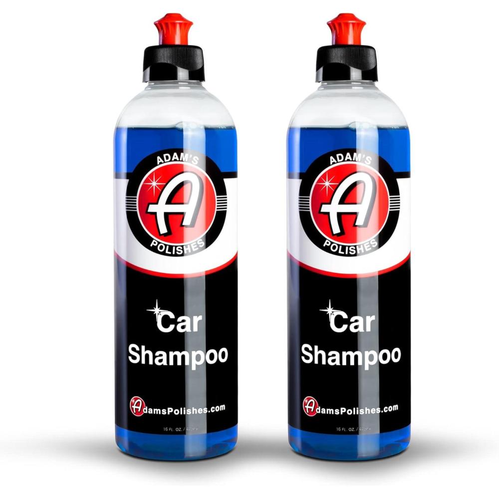 imageAdams Car Shampoo 5 Gallon  pH Best Biodegradable Car Wash Soap for Foam Cannon Spray Gun or Bucket  High Foam ScratchFree Auto Detailing for Cars Trucks RVs ampamp Motorcycles16 fl oz 2 Pack