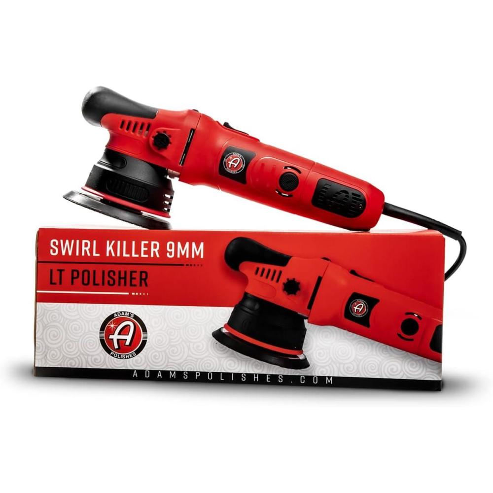 imageAdams Polishes 9mm Dual Action Car Polisher Polishing Kit  Buffer Car Scratch Remover for Car Detailing  Includes Polish Compound ampamp PadsPolisher Only