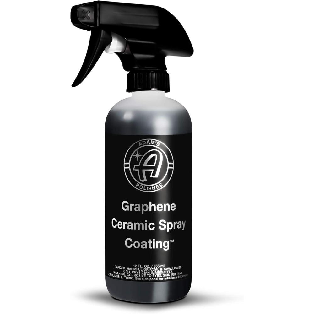 imageAdams Polishes Graphene Ceramic Spray Coating  Sprayable Graphene Oxide Ceramic Coating for Cars Boats RVs ampamp Motorcycle  Adds Extreme Gloss Depth Shine ampamp Protection12oz