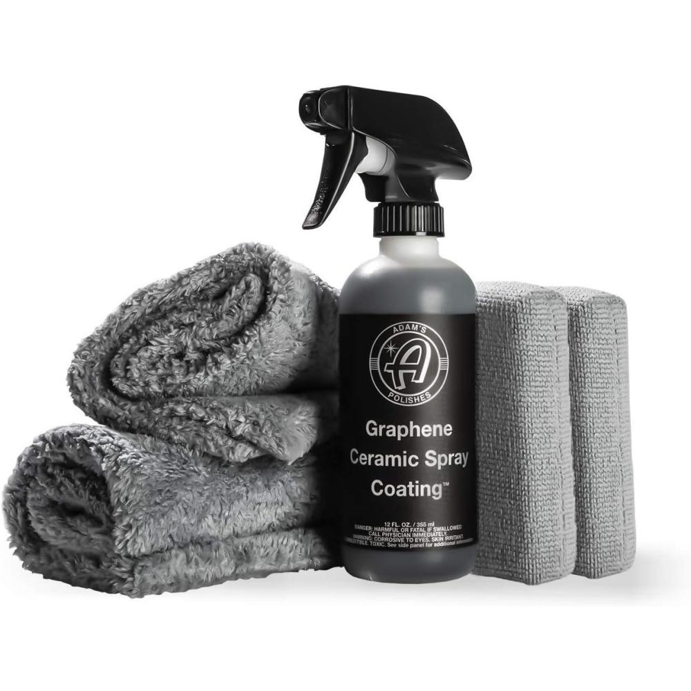 imageAdams Polishes Graphene Ceramic Spray Coating  Sprayable Graphene Oxide Ceramic Coating for Cars Boats RVs ampamp Motorcycle  Adds Extreme Gloss Depth Shine ampamp ProtectionSpray Coating Kit