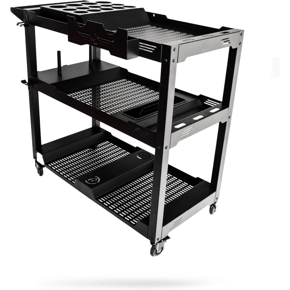 imageAdams Polishes Standard Detailing Cart Custom Mobile Rolling Utility Detailing Tool Cart Organizer for Garage DIY Home Projects Extra Storage for Mechanics ampamp Detailers During Repairs Car WashWaxProfessional Detailing Cart