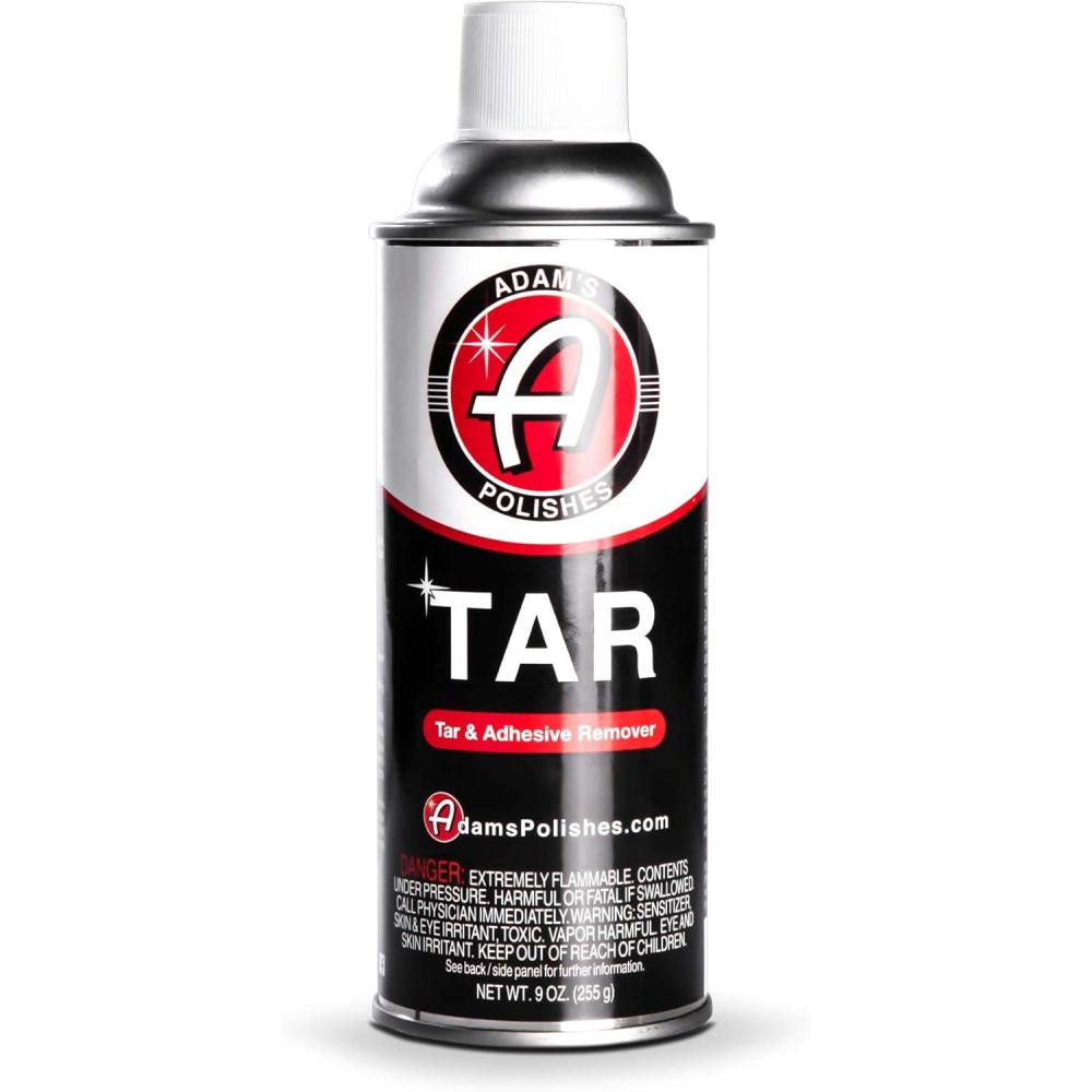 imageAdams Polishes Tar 9oz  Heavy Duty Concentrated Road Tar ampamp Adhesive Remover  Remove Rubber Streaks Badges ampamp Grime from Your Paint Wheels Rims and Other Exterior Surfaces9 Ounce Pack of 1