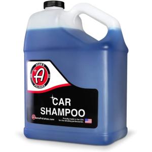 Adam’s Car Shampoo (5 Gallon) – pH Best Biodegradable Car Wash Soap for Foam Cannon, Spray Gun or Bucket – High Foam, Scratch-Free Auto Detailing for Cars, Trucks, RVs & Motorcycles(128 Fl Oz (Pack of 1))