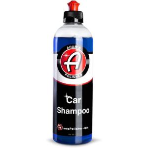 Adam’s Car Shampoo (5 Gallon) – pH Best Biodegradable Car Wash Soap for Foam Cannon, Spray Gun or Bucket – High Foam, Scratch-Free Auto Detailing for Cars, Trucks, RVs & Motorcycles(16 fl. oz)