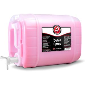 Adam’s Detail Spray 5 Gallon – Quick Waterless Detailer Spray for Car Detailing | Polisher Clay Bar & Car Wax Boosting Tech | Add Shine Gloss Depth Paint | Car Wash Kit & Dust Remover(640 Fl Oz (Pack of 1))
