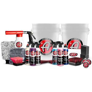 Adam’s Essential Car Wash Kit (17-Item) – Auto Detailing Car Care Cleaning Kit with Foam Gun & Bucket Car & Truck Lovers, Dads, Moms and DIYers(Essential (24-Item))