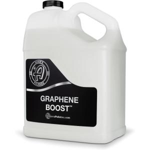 Adam’s Graphene Boost – Graphene Ceramic Coating Spray For Car Detailing | Adds Protection & Extends The Life Of Top Coat Ceramics | Maintenance Spray On Wipe Off | Car Boat RV Motorcycle(128 Fl Oz (Pack of 1))