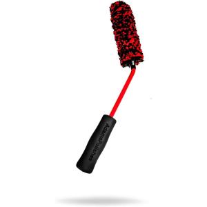 Adam’s Polishes Angled Wheel Detailing Brush – Car Cleaning Wheel Brush | Use W/Wheel Cleaner, Rim Cleaner, Chrome Cleaner | Car Wash Brush Cleans Brake Dust from Barrels & Hard to Reach Areas Bundle(Small)