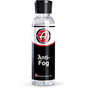 Adam’s Polishes Anti-Fog (4 fl. oz) – Glass, Mirror, Shower Door, Visor, Lens Anti-Condensation Treatment | Long-Lasting, Easy Application | Safe for All Surfaces – Helmets, Visors, & Face Shields(4 Fl Oz (Pack of 1))