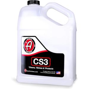 Adam’s Polishes CS3 (16oz) – Ceramic Spray Coating That Cleans, Shines & ProtectsTop Coat Car Wash Polish & Paint Protectant Stronger Than Car Wax | RV Boat Motorcycle Car Detailing Waterless Wash(128 Fl Oz (Pack of 1))