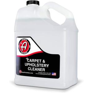 Adam’s Polishes Carpet & Upholstery Cleaner – Powerful Car Carpet Cleaner for Auto Detailing, Fabric Interior Solution, Stain Remover Spray for Seat, Floor Mats (128 fl. oz (Gallon))(128 Fl Oz (Pack of 1))