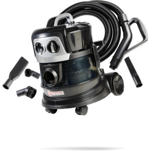 Adam’s Polishes Cyclonic Vacuum Cleaner Premium Car Detailing Vacuum for Garage, Shop, Home | Powerful Suction, Lightweight, Portable, Heavy Duty | 4 Attachments Included