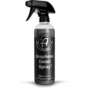 Adam’s Polishes Graphene Detail Spray (16 Fl Oz) – Extend Protection of Waxes, Sealants, & Coatings | Waterless Detailer For Car Detailing | Clay Bar, Drying Aid, Add Ceramic Graphene Protection(16 Fl Oz (Pack of 1))
