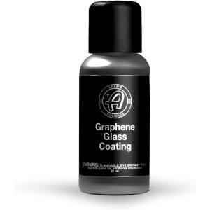 Adam’s Polishes Graphene Glass Coating (30ml) – Advanced Rain Windshield Water Repellent for Cars, Shower Doors Mirrors and Other Glass Surfaces | Long Lasting Hydrophobic Graphene Ceramic Coating