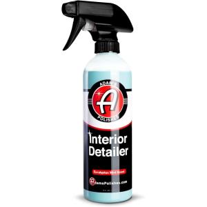 Adam’s Polishes Interior Detailer (16oz) – Total Car Interior Cleaner, Protectant & Dressing | All Purpose Cleaner & Leather Conditioner | Vinyl, Dashboard, Screen, Seat Cleaner & More(16 Fl Oz (Pack of 1))