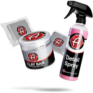 Adam’s Polishes Medium Grade Clay Bar Detailing Kit