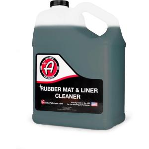 Adam’s Polishes Rubber Mat & Liner Cleaner 2-Pack Protectant & Rubber Floor Mat Cleaning Solution for Car Detailing, Deep Cleans & Restores Mats, Truck Bed Cargo Liners(128 fl. oz (Gallon))
