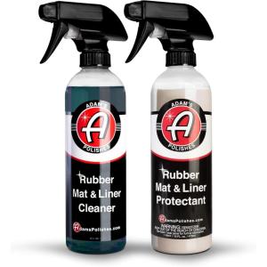 Adam’s Polishes Rubber Mat & Liner Protectant (Cleaner & Protectant Combo)(Cleaner & Protectant Combo)
