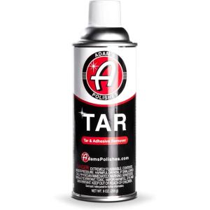 Adam’s Polishes Tar 9oz – Heavy Duty, Concentrated Road Tar & Adhesive Remover | Remove Rubber Streaks, Badges, & Grime from Your Paint, Wheels, Rims, and Other Exterior Surfaces(9 Ounce (Pack of 1))