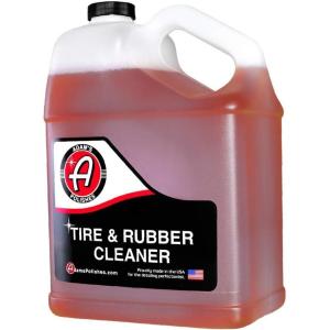 Adam’s Polishes Tire & Rubber Cleaner (2-Pack) – Removes Discoloration from Tires Quickly – Works Great on Tires, Rubber & Plastic Trim, and Rubber Floor Mats(128 Fl Oz (Pack of 1))
