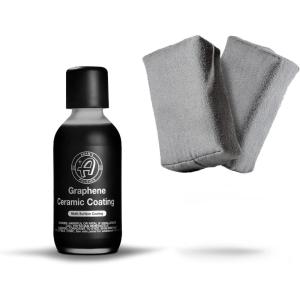 Adam’s Polishes UV Graphene Ceramic Coating Bundle – 10H Ceramic Coating for Cars W/UV Glow Technology | 7+ Years of Protection | Apply After Car Wash Clay Bar Car Buffer Polisher Boat RV Motorcycle