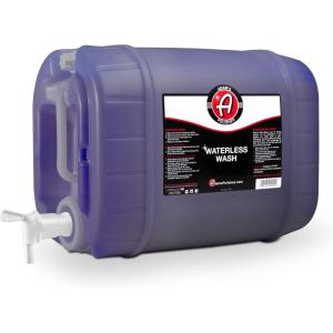 Adam’s Polishes Waterless Wash (Gallon) – Cleaning Car Wash Spray for Detailing | Safe Ultra Slick Lubricating Formula for Auto, Boat, Motorcycle, RV | No Garden Hose, Wash Soap, or Foam Cannon(640 Fl Oz (Pack of 1))