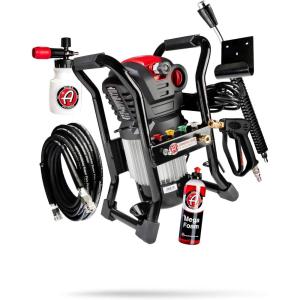 Adam’s Pro Series Electric Pressure Washer 2.0 – Professional Powerful Detailing Car Washing Pressure Sprayer That Includes Snub Nose, Wall Mount & Pressure Washer Tips | 1200 PSI & 1.76 Operating GPM(Pro Series 2.0 – Kit)