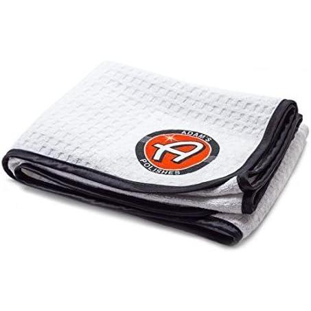 imageAdams Polishes Great White Microfiber Drying Towel  Soft ampamp Absorbent Towel That Wont Scratch or Swirl Delicate Surfaces  The Safe Effortless Way to Dry Your Vehicle