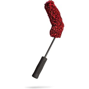 Adam’s Polishes Barrel Brush – Adjustable Wheel Cleaning Tool W/Soft Wool Fibers – Remove Brake Dust & Dirt Behind Your Rim Accessories – Wash & Restore Shine to Your Car Boat RV Bike Or Motorcycle
