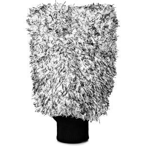 Adam’s Polishes Microfiber Car Wash Mitt, Car Sponge Wrapped in Soft, Plush Fiber Cloth Material, Safe Washing with Any Car Soap, Bucket, Foam Gun, Foam Cannon, Other Cleaning Supplies