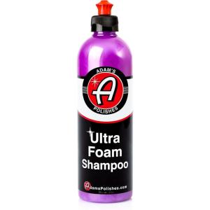 Adam’s Polishes Ultra Foam Shampoo Gallon – Our Most Sudsy Car Shampoo Formula Ever – pH Neutral Formula For Safe, Spot Free Cleaning – Ultra Slick Formula That Wont Scratch or Leave Water Spots(16 Fl Oz (Pack of 1))