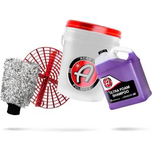 Adam’s Polishes Ultra Foam Washing Bundle – pH Neutral Formula For Safe, Spot Free Cleaning – Ultra Slick Formula That Wont Scratch or Leave Water Spots