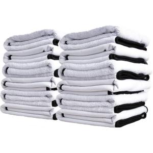 Adam’s Polishes Ultra Plush Drying Towel (4 Pack)(12 Pack)