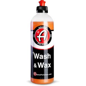 Adam’s Polishes Wash & Wax (Gallon) – Car Wash Soap Infused With Pure Carnauba Car Wax | Car Cleaning Formula W/Paint Protection | Use In 5 Gallon Bucket Foam Cannon & Foam Gun(16 oz)