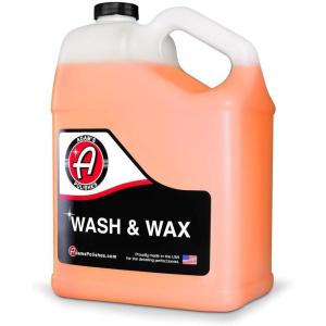 Adam’s Polishes Wash & Wax (Gallon) – Car Wash Soap Infused With Pure Carnauba Car Wax | Car Cleaning Formula W/Paint Protection | Use In 5 Gallon Bucket Foam Cannon & Foam Gun(128 fl. oz (Gallon))