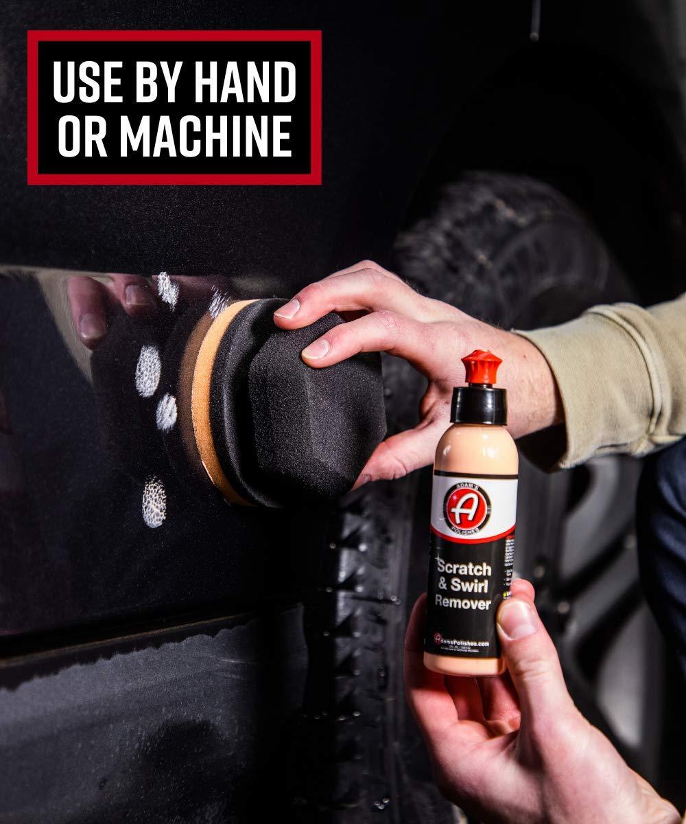 imageAdams Polishes Car Scratch ampamp Swirl Remover Hand Correction System  Remove ampamp Restore Paint Transfer Minor Imperfections ampamp Oxidation  Paired with Orange Compound Correction Pad Applicator 4oz12 fl oz