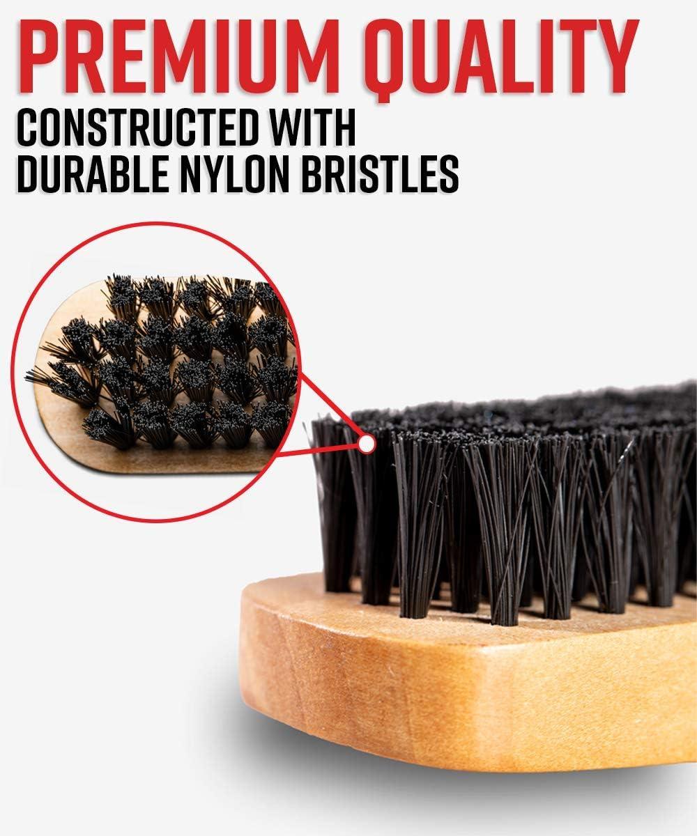 imageAdams Polishes Cockpit Detailing Brush Mini  Car Cleaning Brush  Scrub Brush for Interior Leather Cleaner Carpet Upholstery Bathroom Fabric ShoeMini