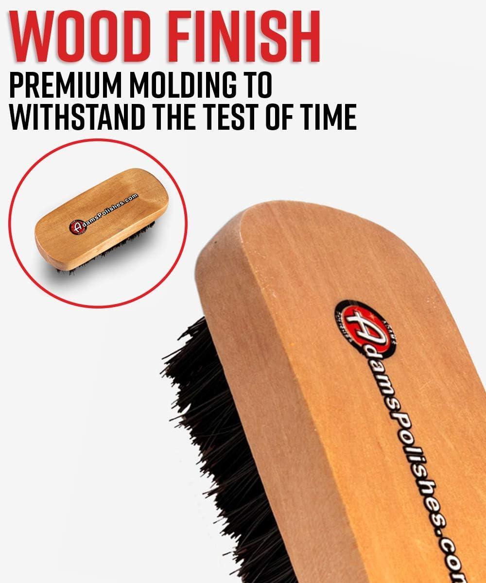 imageAdams Polishes Cockpit Detailing Brush Mini  Car Cleaning Brush  Scrub Brush for Interior Leather Cleaner Carpet Upholstery Bathroom Fabric ShoeMini