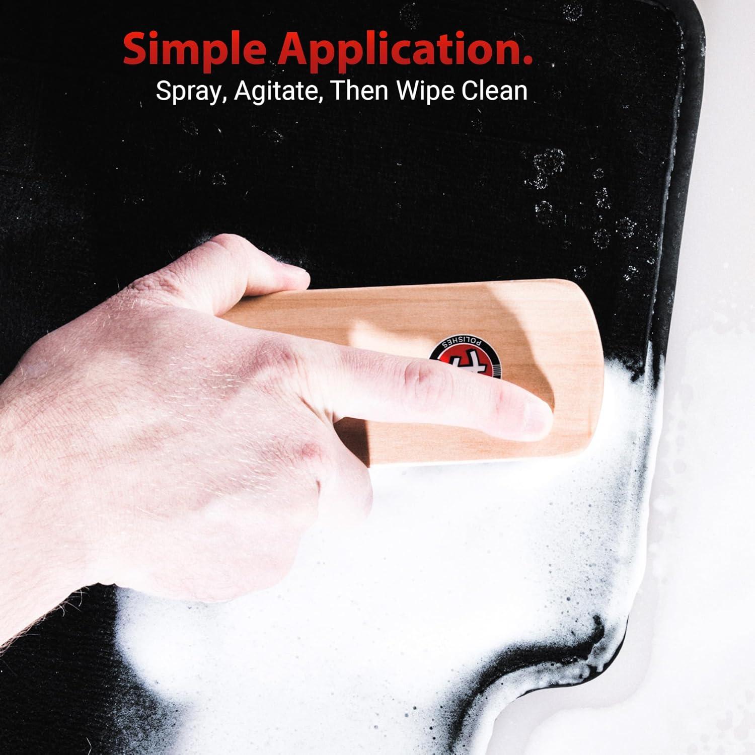 imageAdams Polishes MultiUse Foaming Cleaner  Foaming Formula for Simple and Fast Cleaning  Safe on Carpet Cloth and Velour 18 oz18 Ounce Pack of 1