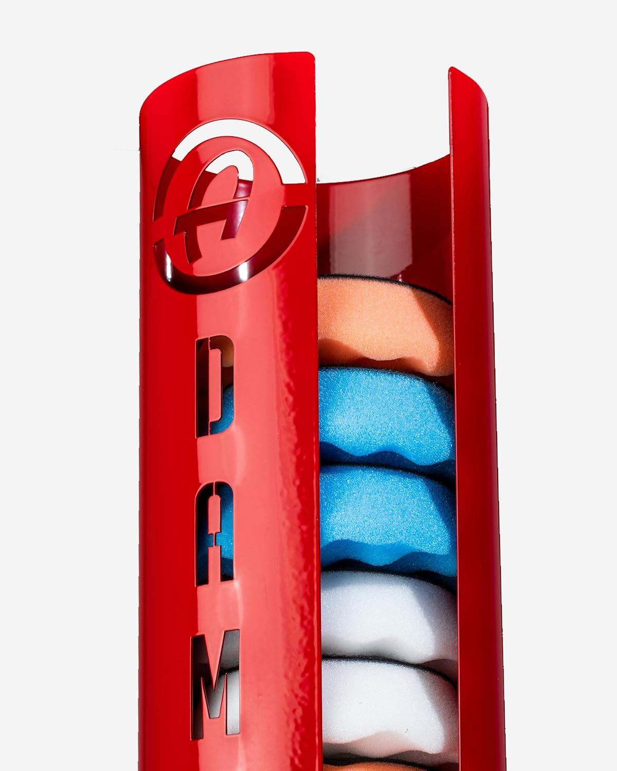 imageAdams Polishes Polishing Pads Dispenser Thick Gauge Steel Construction  Durable All Metal System Safely Stores All Your Pads for Polishing 4 Dispenser4 Dispenser