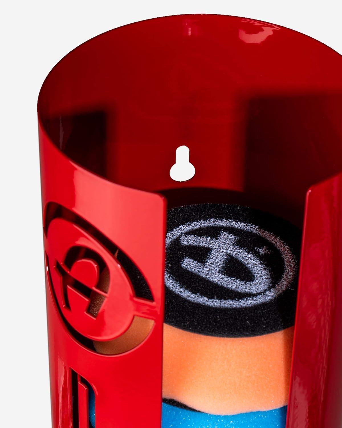 imageAdams Polishes Polishing Pads Dispenser Thick Gauge Steel Construction  Durable All Metal System Safely Stores All Your Pads for Polishing 4 Dispenser4 Dispenser