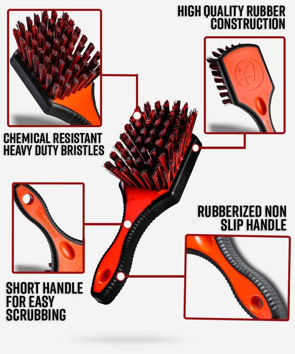 imageAdams Polishes Rubber Mat ampamp Liner Cleaner Bundle  Protectant ampamp Rubber Floor Mat Cleaning Solution for Car Detailing  Deep Cleans ampamp Restores Mats Truck Bed Cargo Liners Trunk Mat Accessories