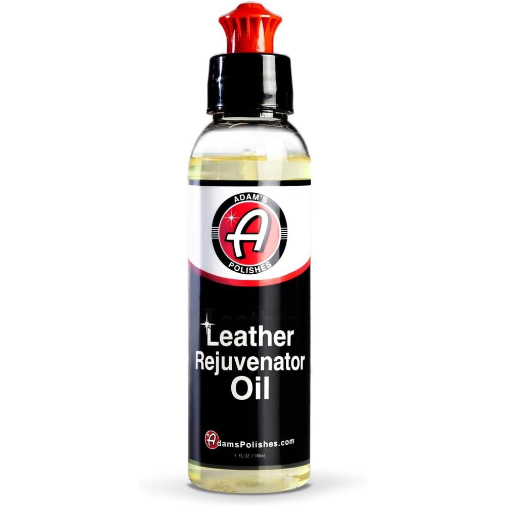 imageAdams Polishes Leather Rejuvenator Oil 4oz  Cleans Hydrates Protects All Leather Types Colors ampamp Ages  Non Sticky Non Greasy ampamp Non Silicone4 fl oz