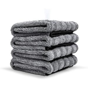 Adam’s Polishes Hybrid Drying Microfiber Towel (4 Pack)(4 Pack)